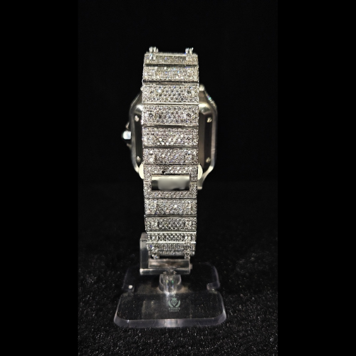 Moissanite Watch back view